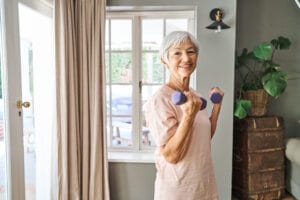 Jewish Family Home Care provides exercise tips for seniors with dementia.