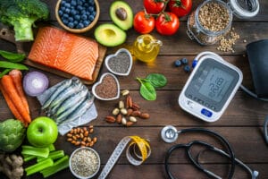 Healthy foods to help blood pressure